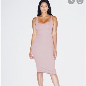 NEW - Classic American Apparel Ponte Tank Dress
